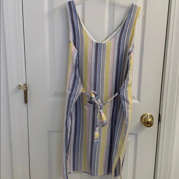 Blue Blush Striped Dress size Medium - Picture 4 of 6